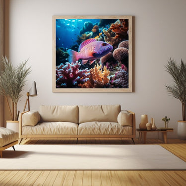 Realistic Fish Painting